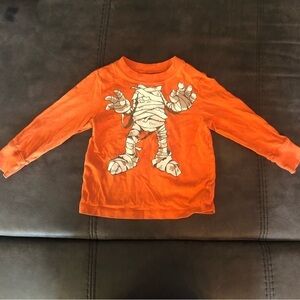 Orange Old Navy Mummy Shirt Halloween